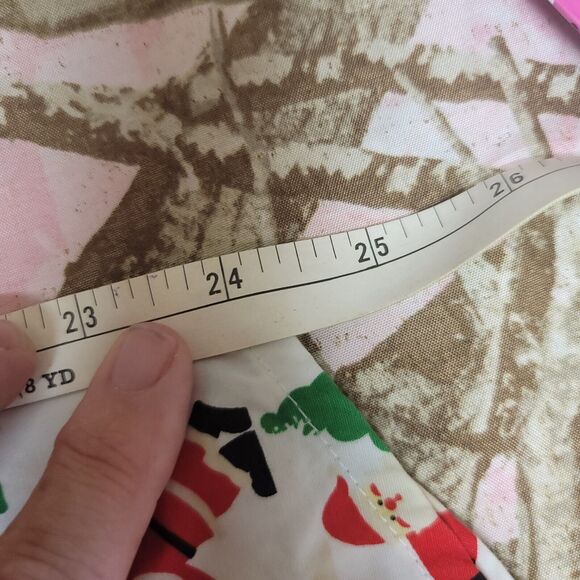 Denim & Flower Ricky Singh Santa Christmas Tree Button Up Shirt Mens Size M - Picture 6 of 11